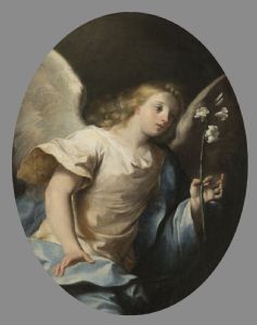 Giovan Gioseffo Dal Sole (Bologna, 1654 - 1719) - Erzengel Gabriel, der verkündet